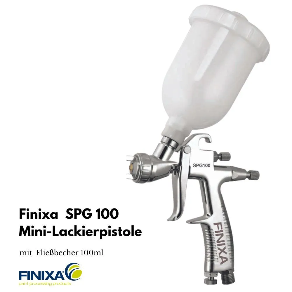 Finixa Spot Repair Pistole, rot, Düse 0,8mm