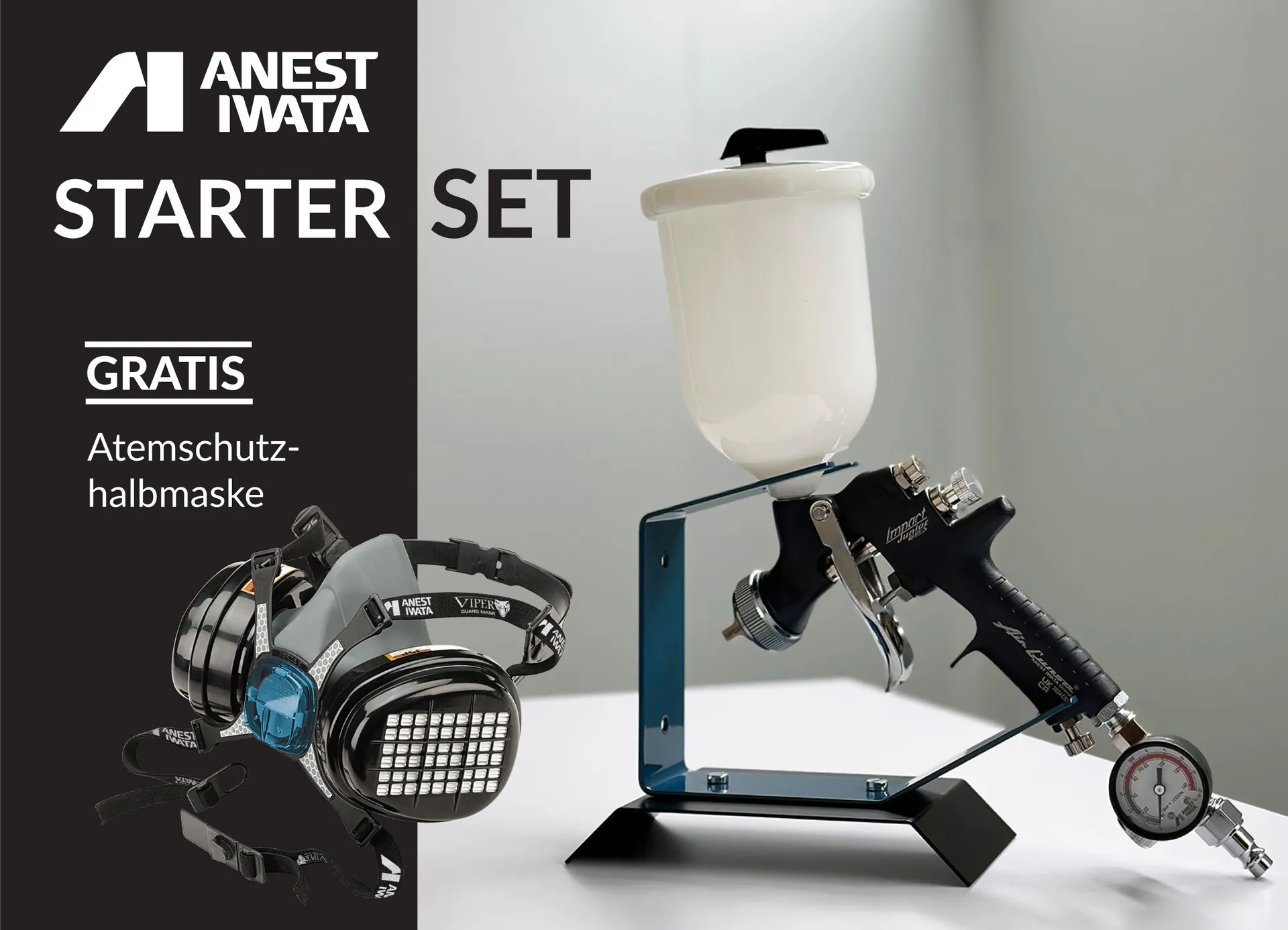 STARTER SET mit GRATIS Atemschutzhalbmaske