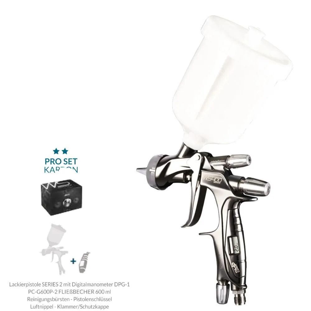 Iwata WS-400 Clear Series 2, Digital, 1,2HD