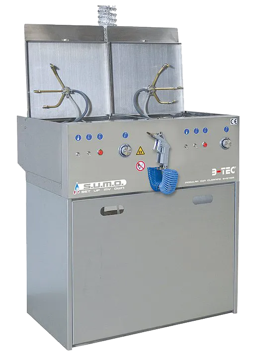 B-TEC S.U.M.O. Modulare Waschgeräte-Kombination