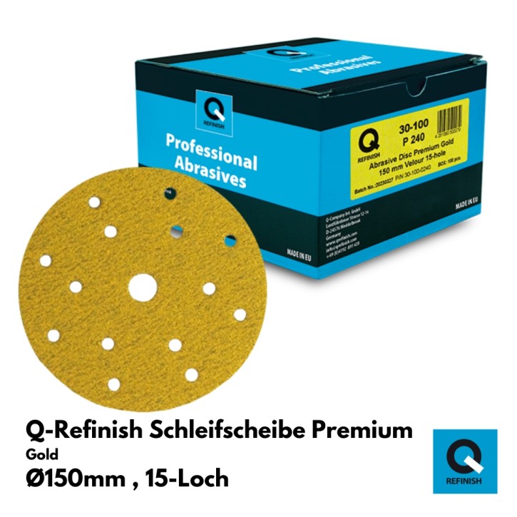 Q 30-100 Premium Gold Schleifscheiben Ø150mm