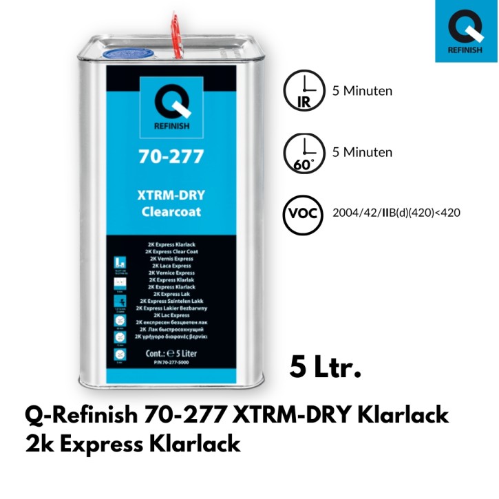 Q 70-277 XTREM-DRY Klarlack 5L