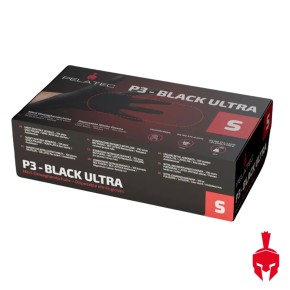 Pelatec P3 - Black Ultra Premium Nitril Einweghandschuhe 100 Stk.