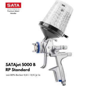 SATAjet 5000 B RP Standard mit Drehgelenk und RPS Einwegbecher (1,4 Düse)